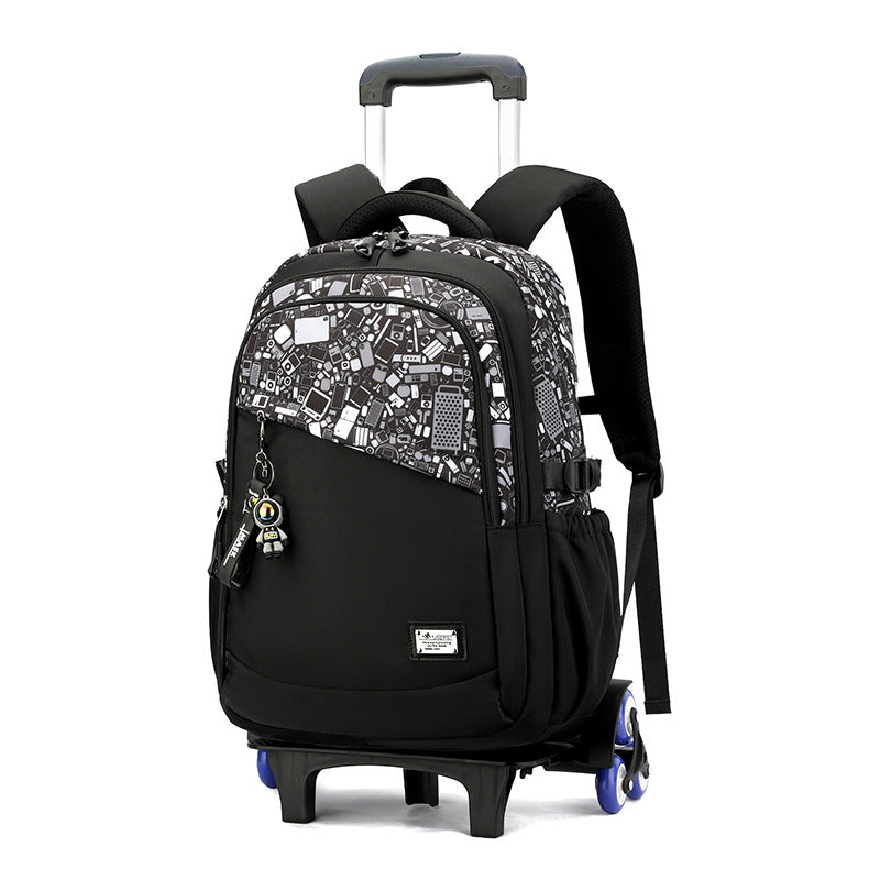 Men's High Junior Large Capacity Fashion Trendy Leisure Backpack