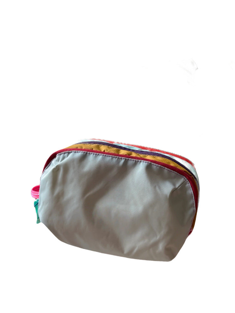 Alpaca Dopamine Color Outing Haversack Large Capacity Waterproof Nylon Wash Cosmetic Bags