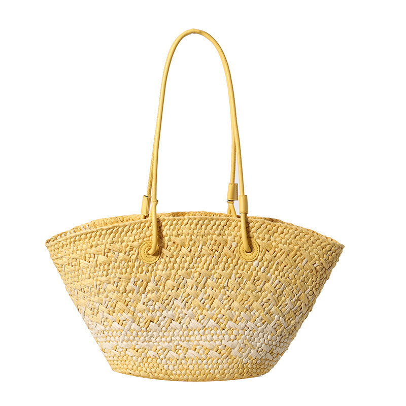 Large Capacity Straw Simple Portable Natural Bags