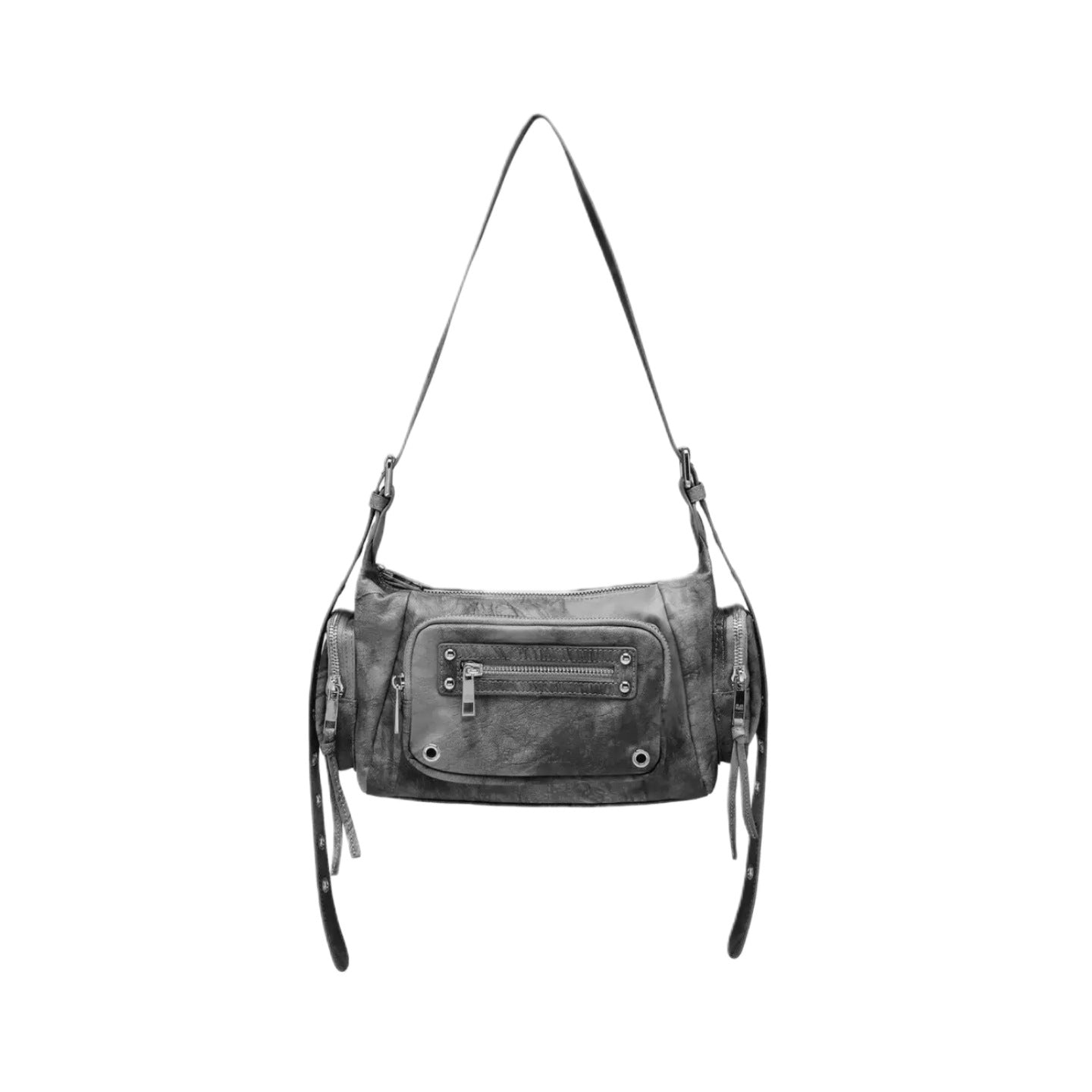 Classic Elegant Popular Niche Motorcycle Adjustable Handbags