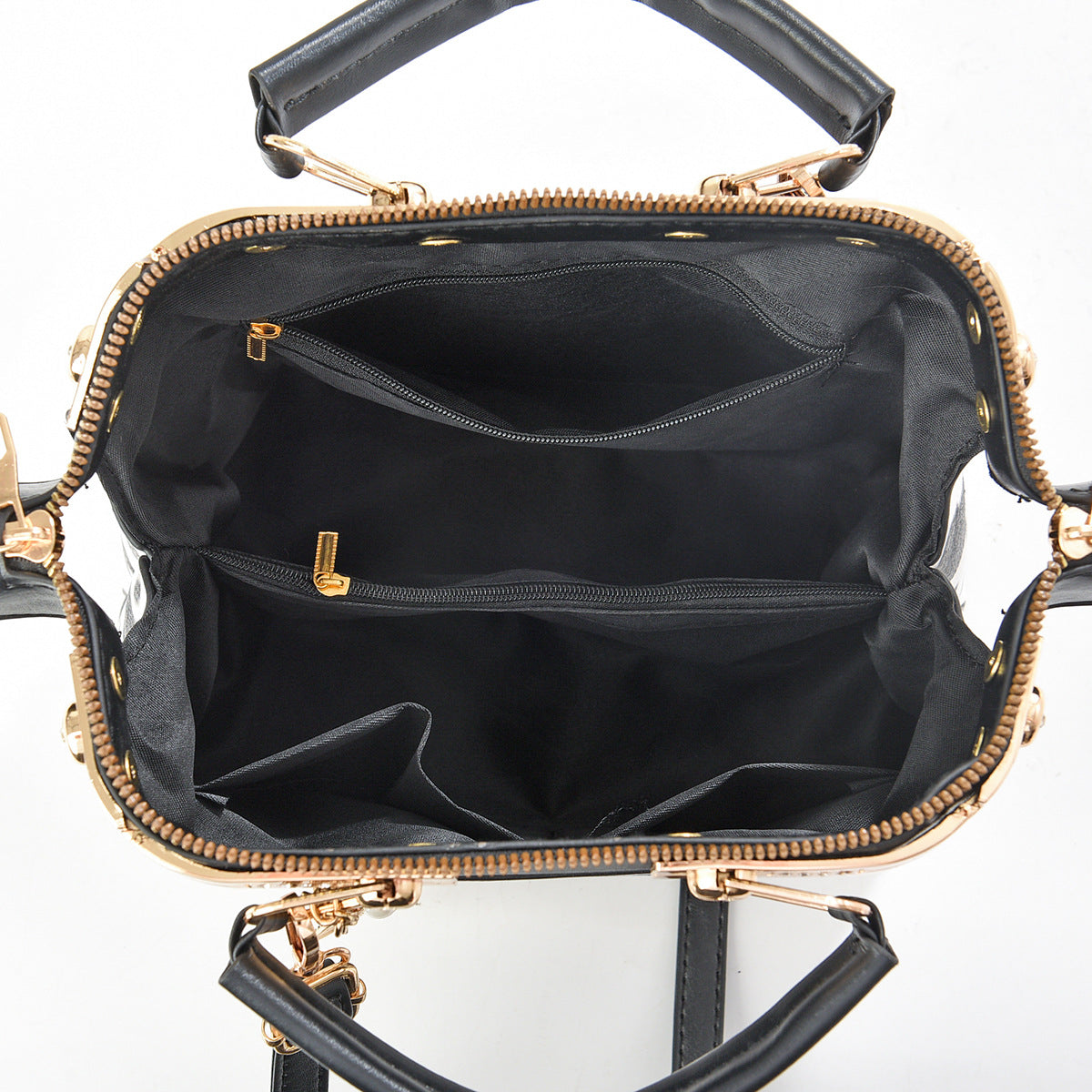 Women's Large Capacity Cows Pattern Chain Portable Women's Handbag