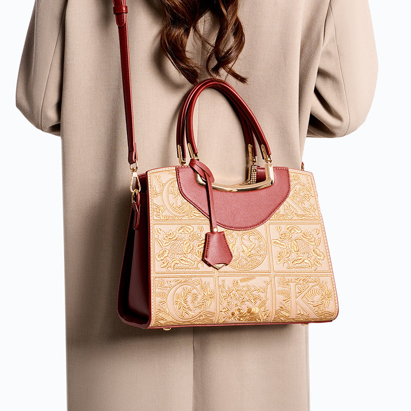 Women's Capacity Big Wedding Mother Chinese National Bags