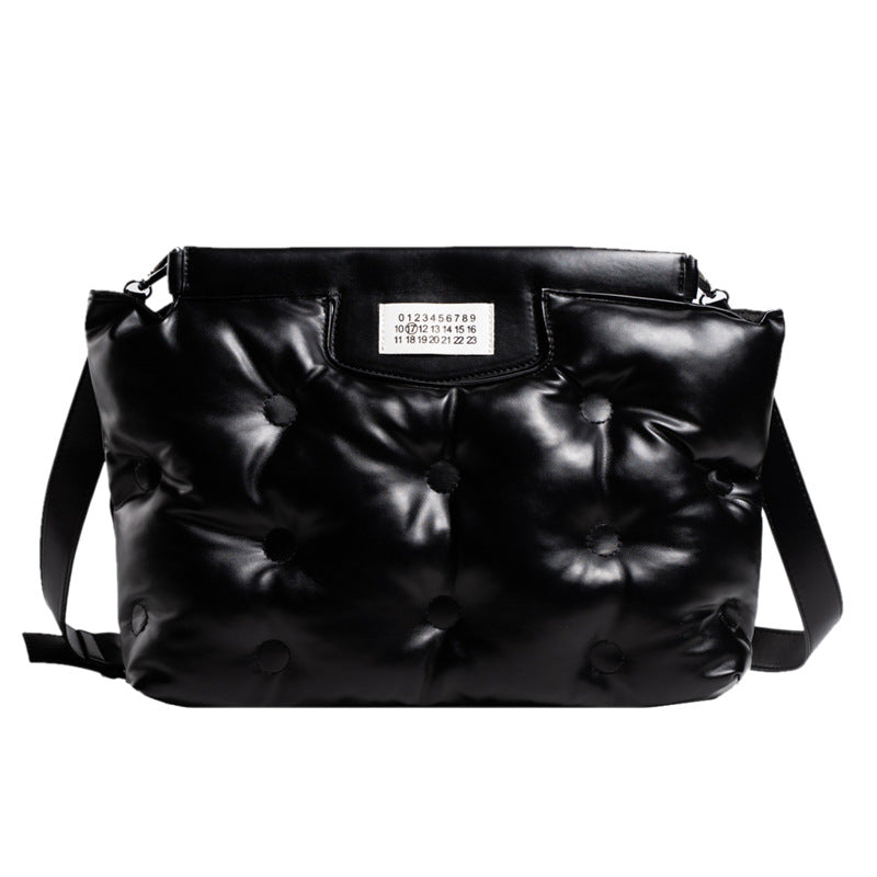 Women's Down Pillow Space Cotton Lazy Large Capacity Handbags