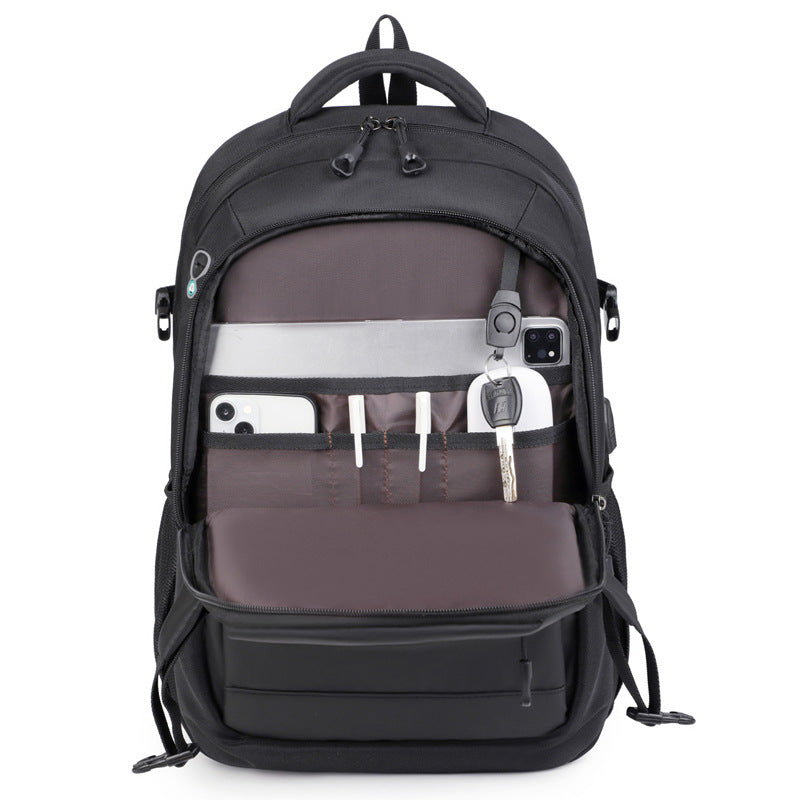 Men's Large Capacity Trip Commuter Computer Waterproof Can Bags