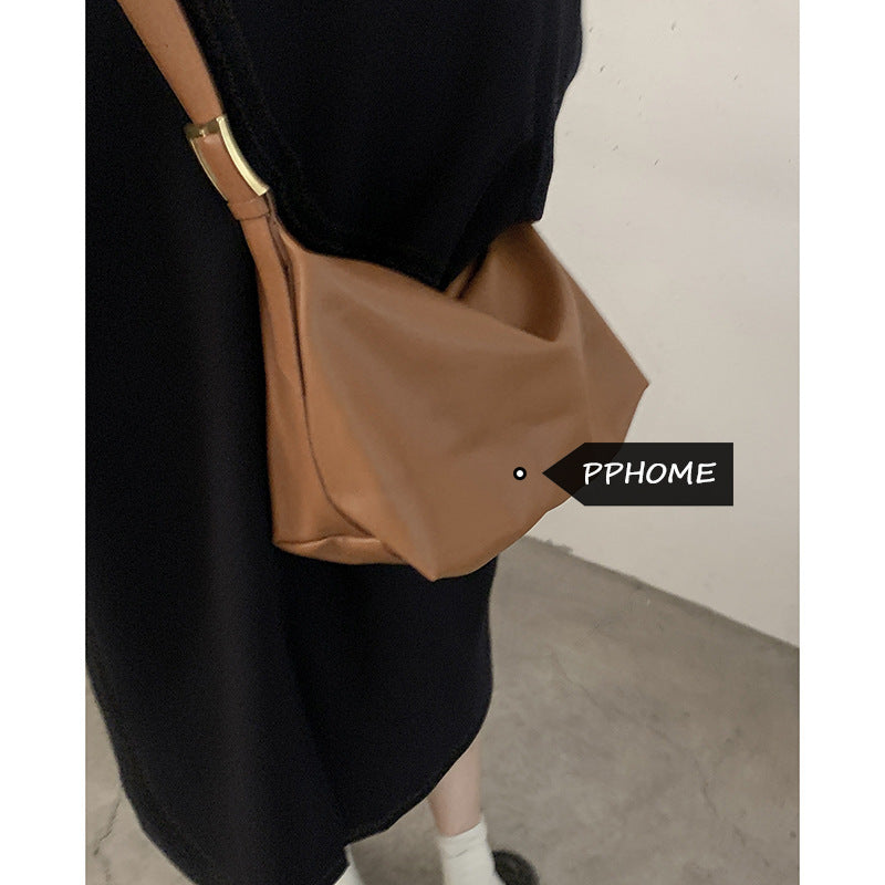 Female Fashion Niche Large Capacity Underarm Tote Bag