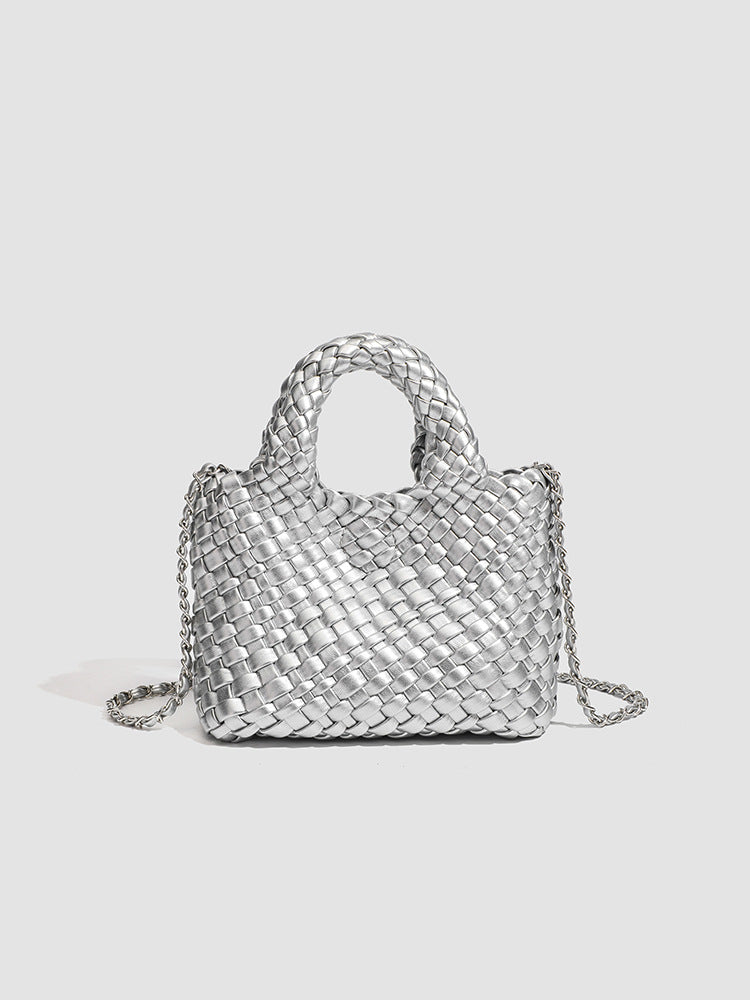 Design Hand-woven Vegetable Basket Daily Mini Women's Handbag