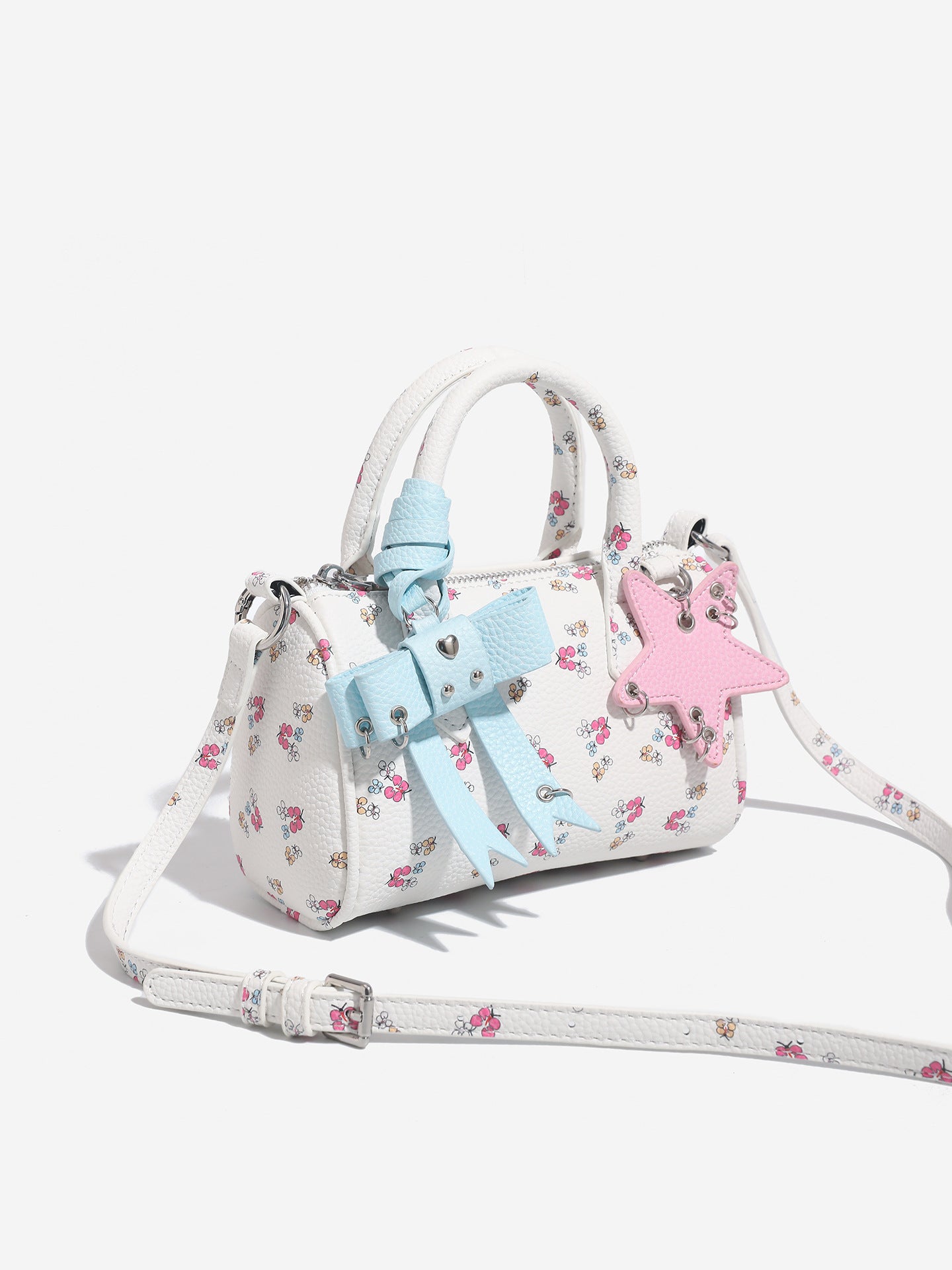 Women's Sweet Bowknot Boston Summer Mini Women's Handbag