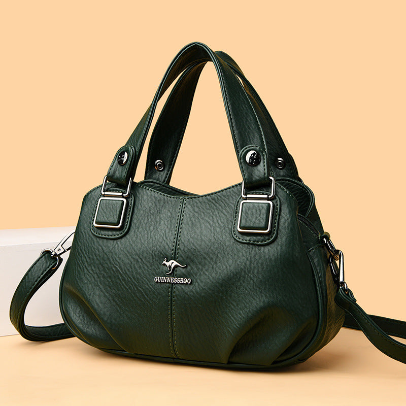 Women's Simple Large Capacity Lightweight Commuter Retro Women's Messenger Bag
