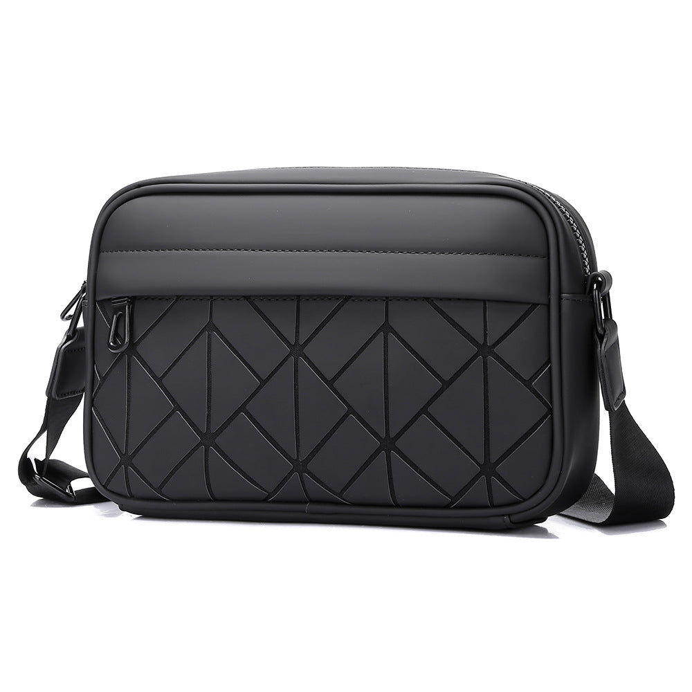 Men's Laser Reflective Fashion Business Commute Men's Messenger Bag