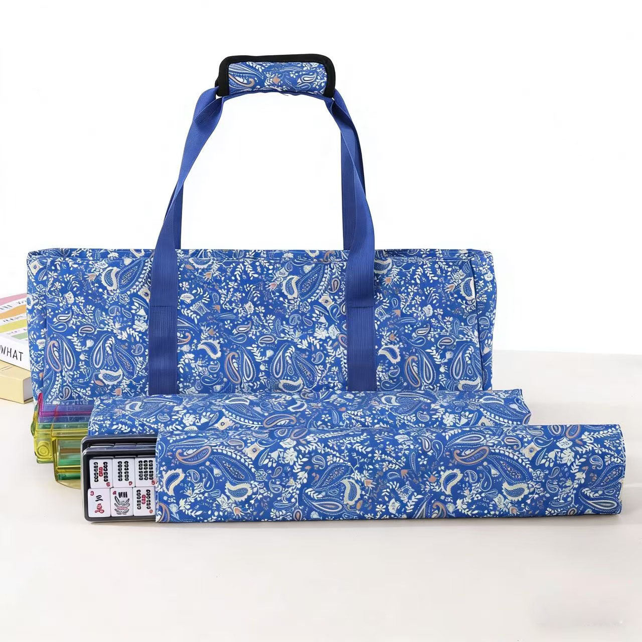 Three-piece Storage Toiletry Traveling Contrast Color Suit Makeup Bag