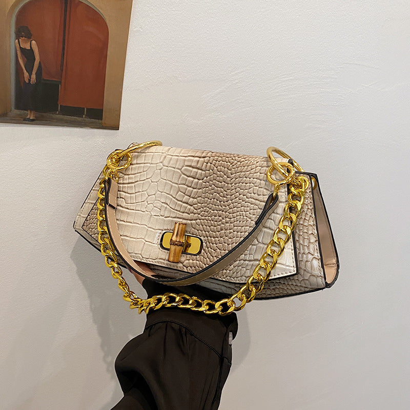 Women's High-grade Light Luxury Niche Crocodile Pattern Bags