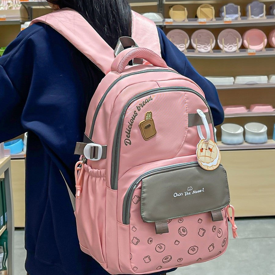 Style University Korean Two-dimensional Cartoon Convenient Large Leisure Backpack