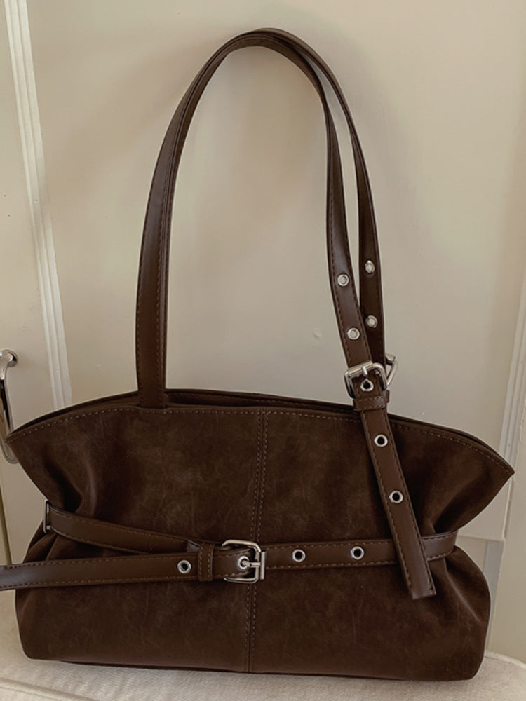 Vintage Good-looking Large Capacity Totes Trendy Underarm Bag