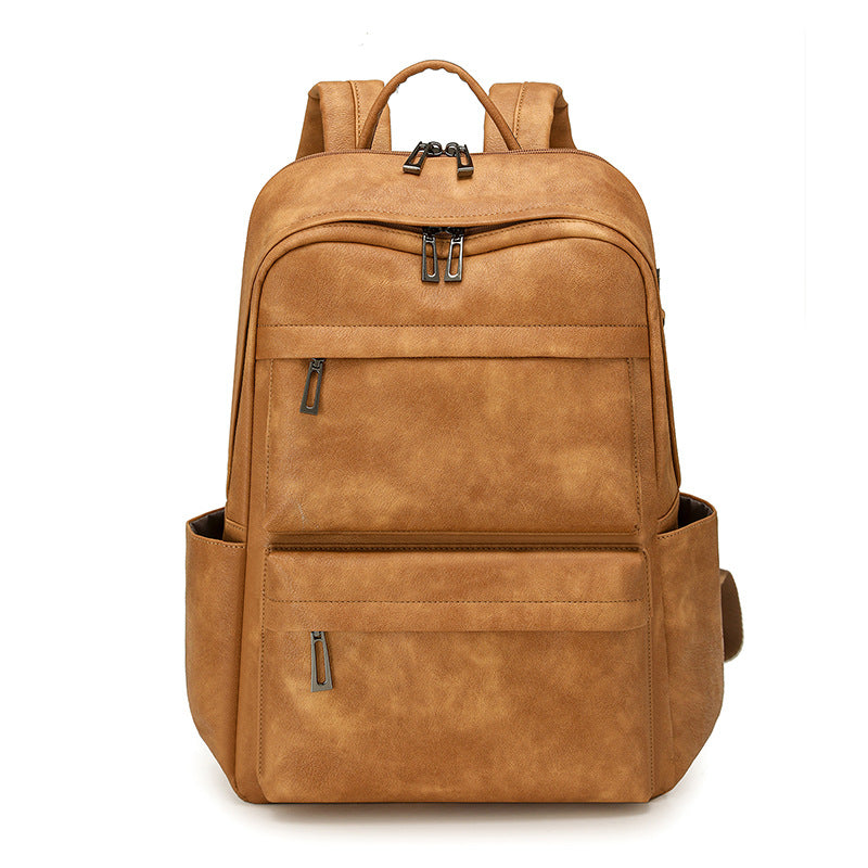 Men's Simple Business Large Capacity Waterproof Computer Backpacks
