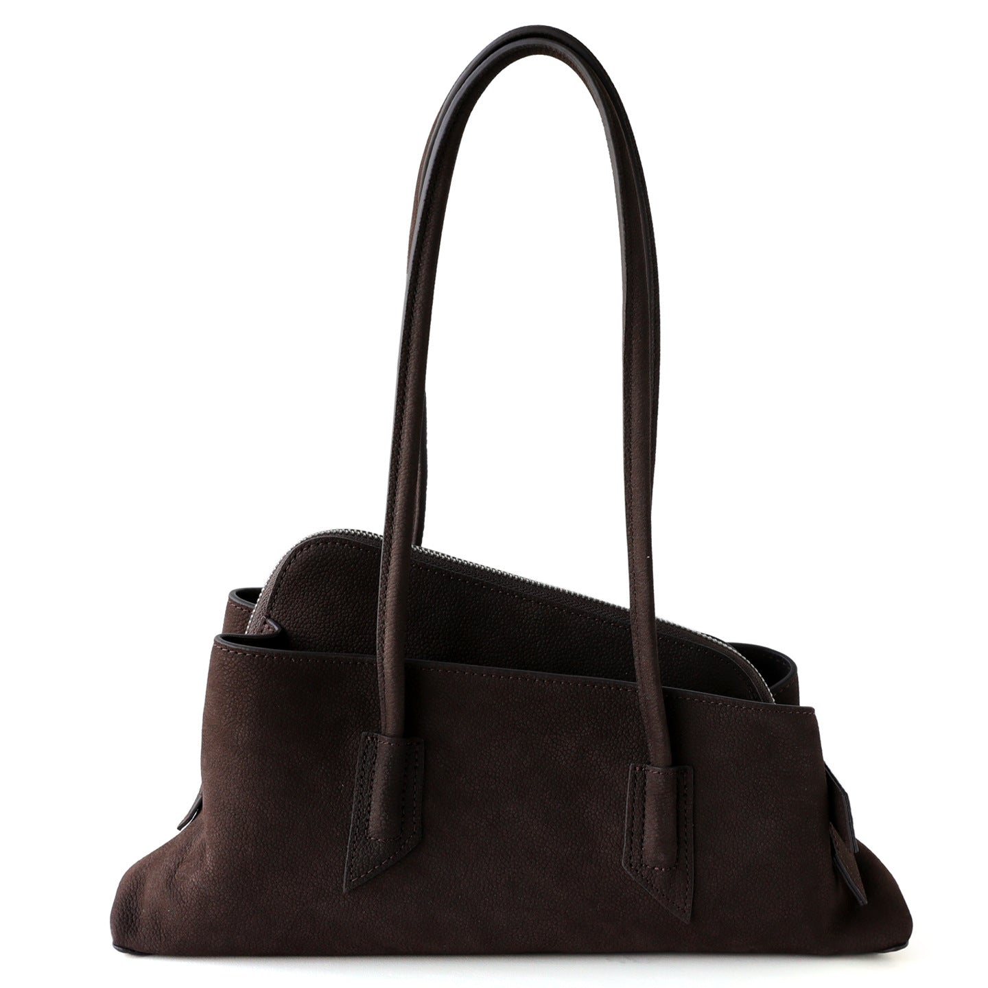 Korean Style Niche Suede Irregular Fashion Loose Feeling Large Capacity Underarm Bag