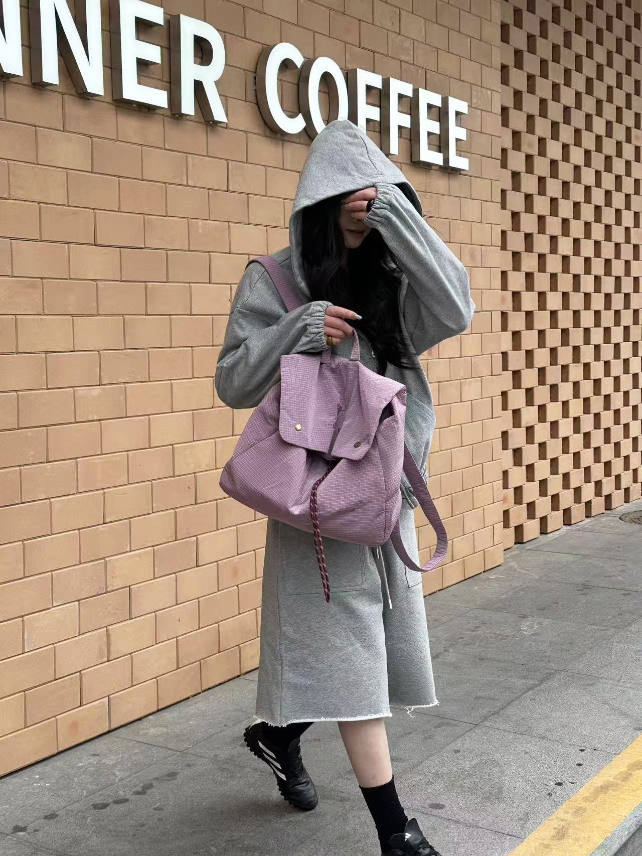Women's Korean Style Nylon Cloth Large Capacity Lightweight Fashion Commuter Women's Backpack