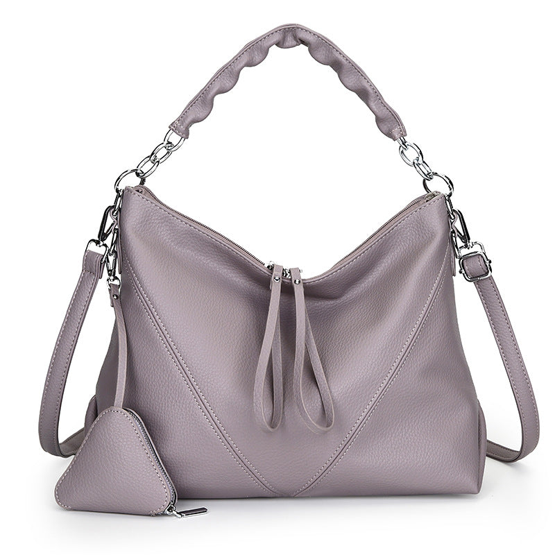 Women's Large Capacity Early Spring Retro Minority Women's Shoulder Bag