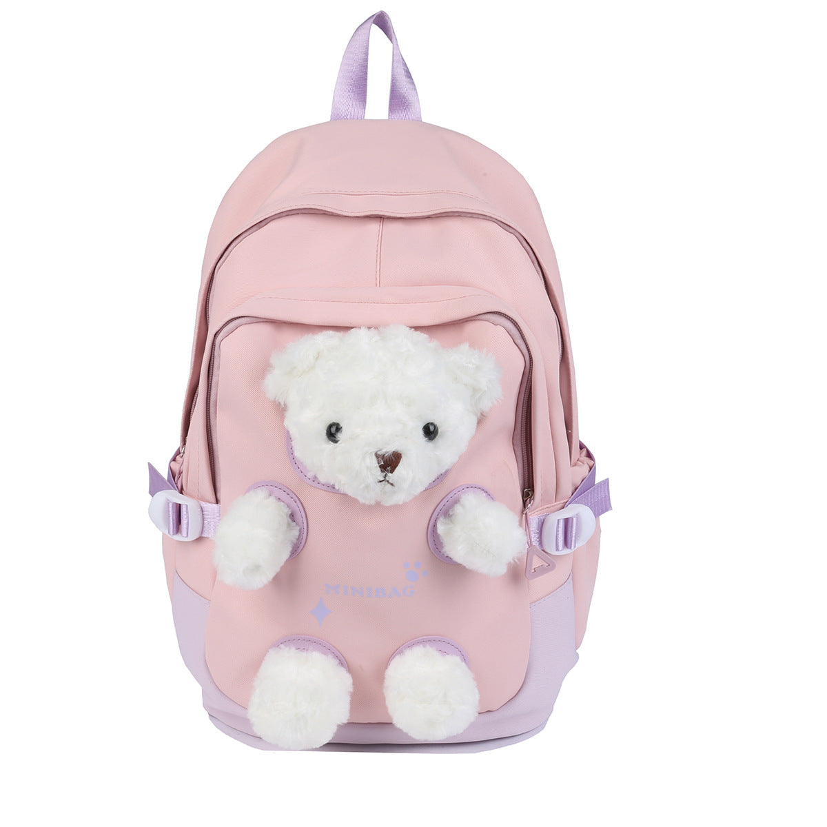 Children's Cute Spring Outing Primary Little Bear Doll Fashion Women's Backpack