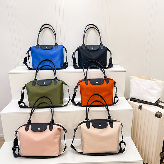 Light Luxury High-quality Cloth Dragon Portable Dumpling Versatile Large Capacity Bags