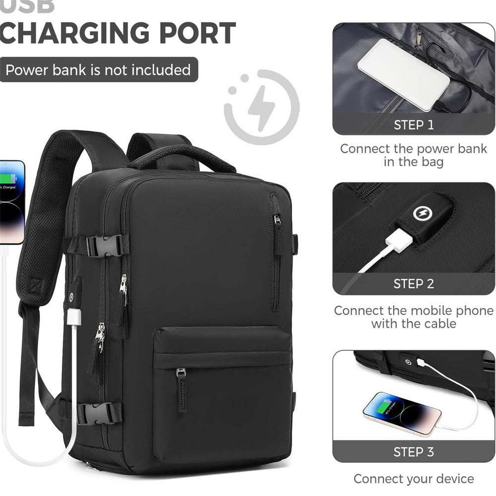 Women's Short Distance Large Capacity Multifunctional College Women's Backpack