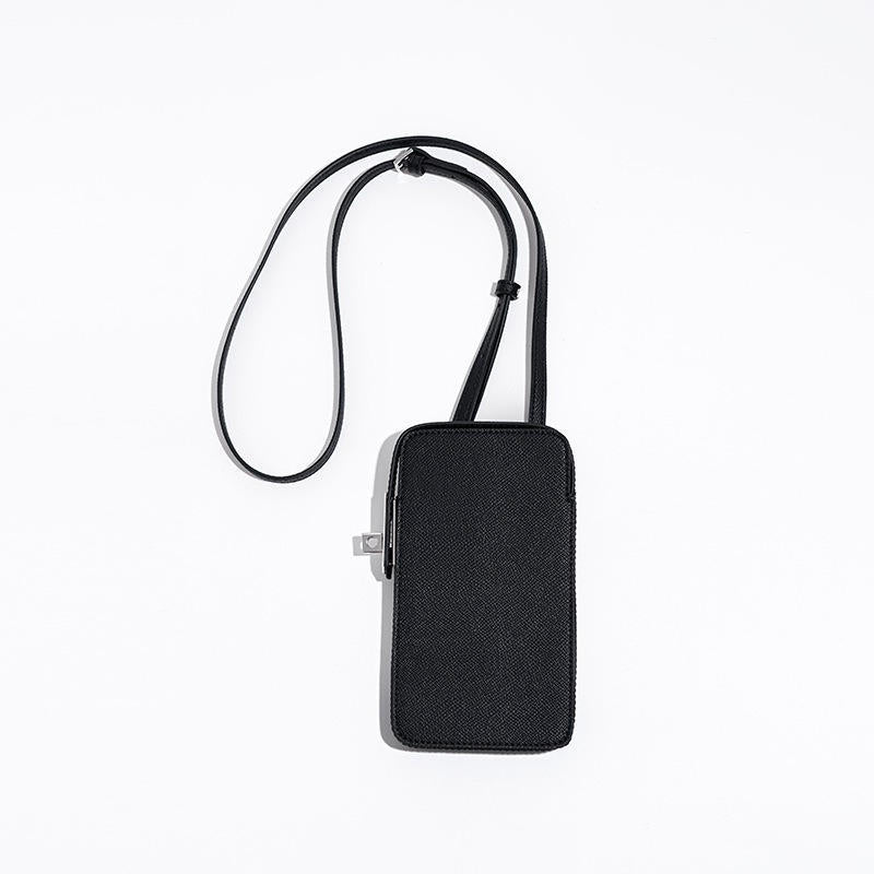 Fashion Genuine Leather Box Simple High-grade Mobile Phone Bag