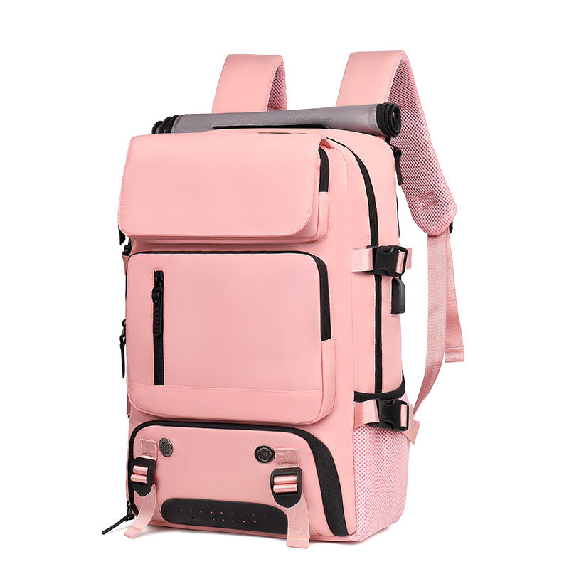 Men's Large Capacity Independent Shoe Warehouse Gymnastic Valise Backpacks
