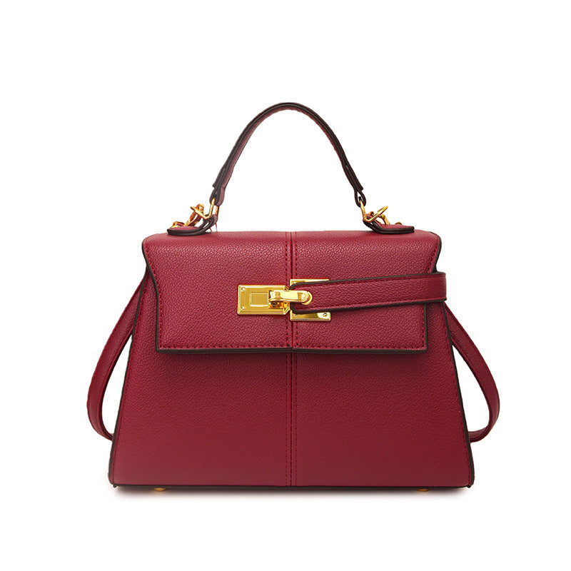 Beautiful Attractive Trapezoid Out Commuter Carrying Women's Handbag