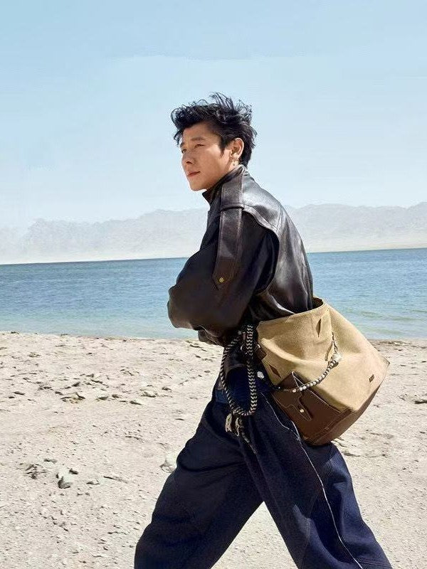 Trail Under The Mountain High Sense Tote Bag