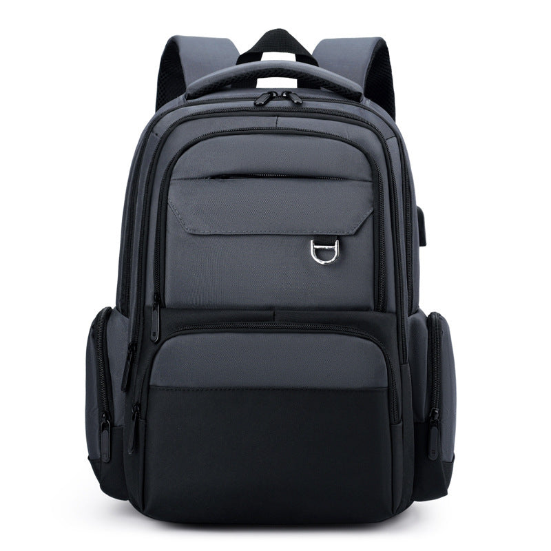 Men's Business Trip Large Capacity Computer College Leisure Backpack