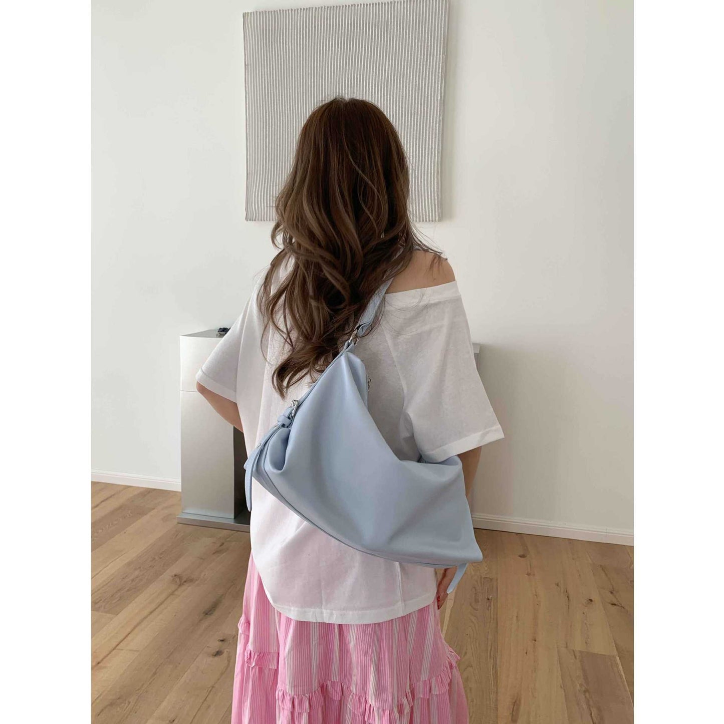 Women's Niche Design Zipper Korean Large Capacity Hand Carrying Women's Shoulder Bag