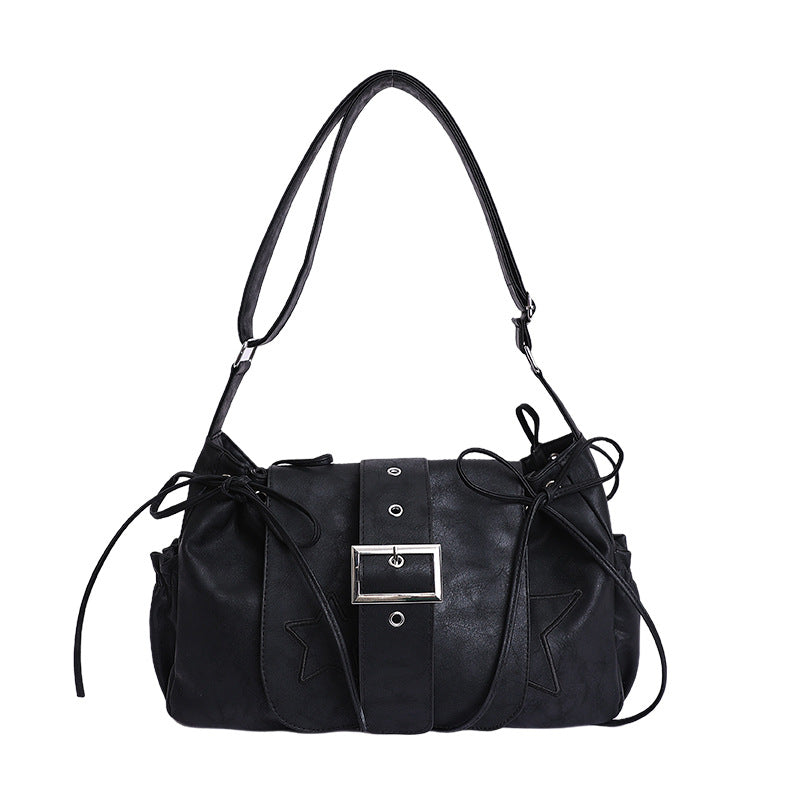Women's Western Style Fashionable High-grade Niche Commuter Underarm Bag