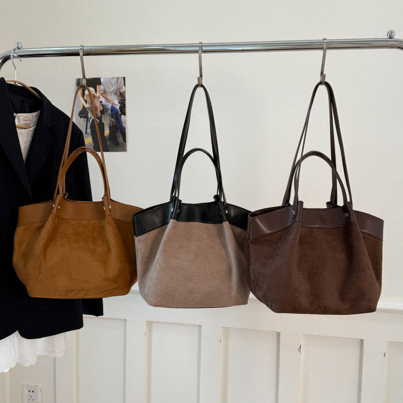 Women's Vintage Large Capacity Light Luxury High-grade Tote Bag