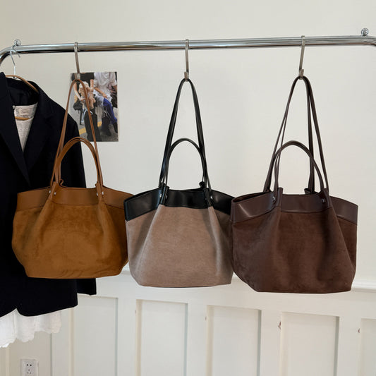 Women's Vintage Large Capacity Light Luxury High-grade Tote Bag