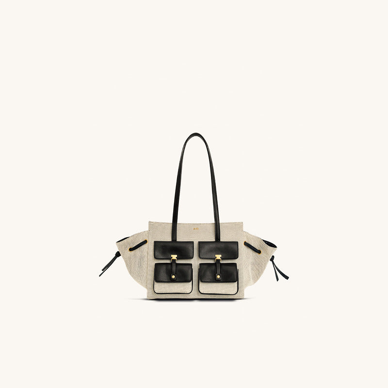 Pocket Motorcycle Female Large Capacity Commuter Tote Bag