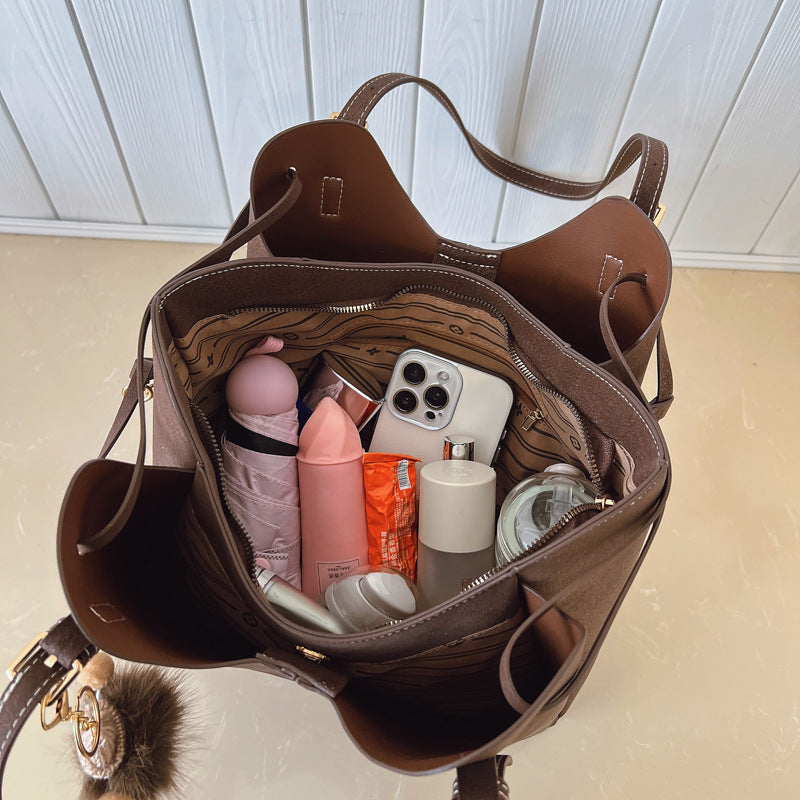 Sense Female Portable Fashion Large Capacity Single Piece Tote Bag