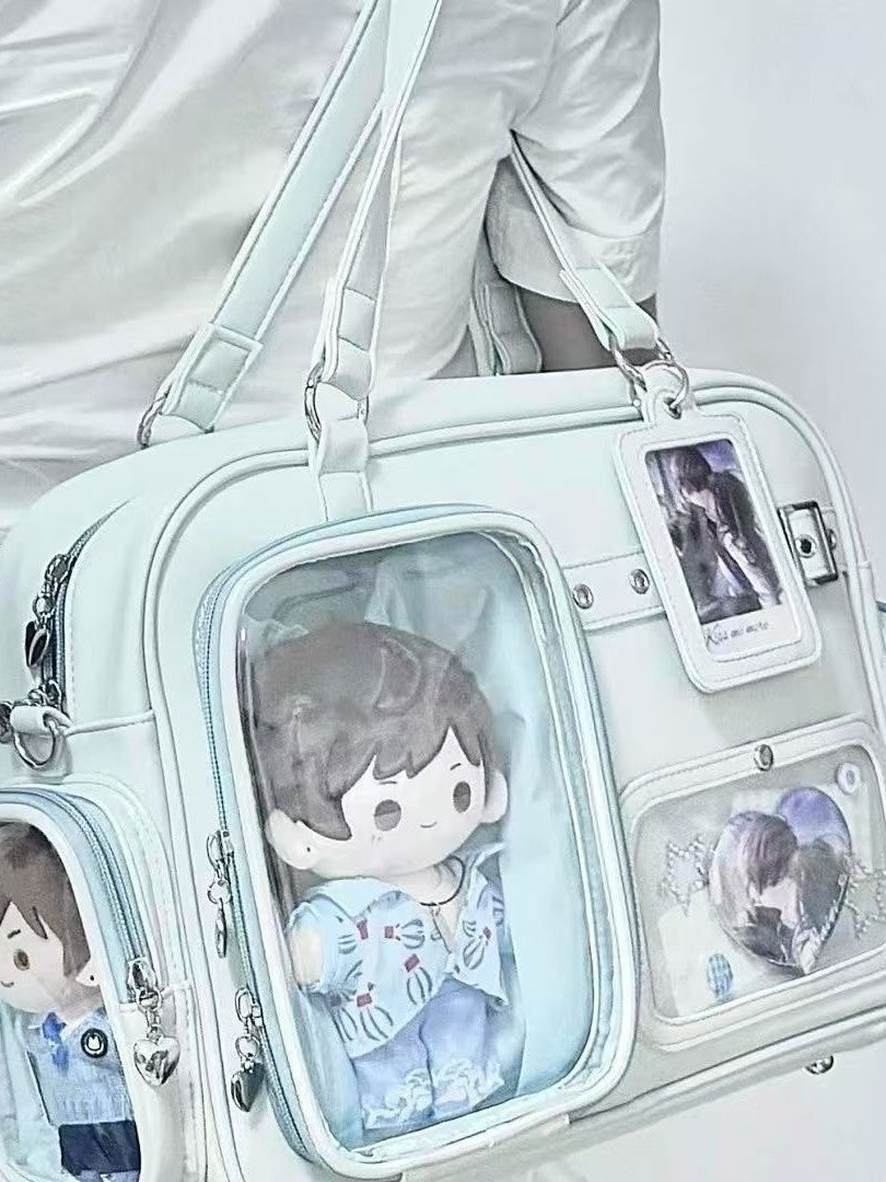 Light Cartoon Doll Large Capacity Two Shoulders Women's Backpack