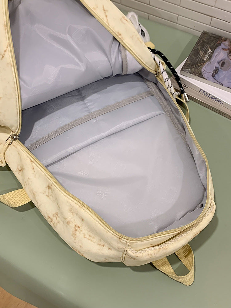 Capacity Campus Female Korean Junior High Simple Backpacks