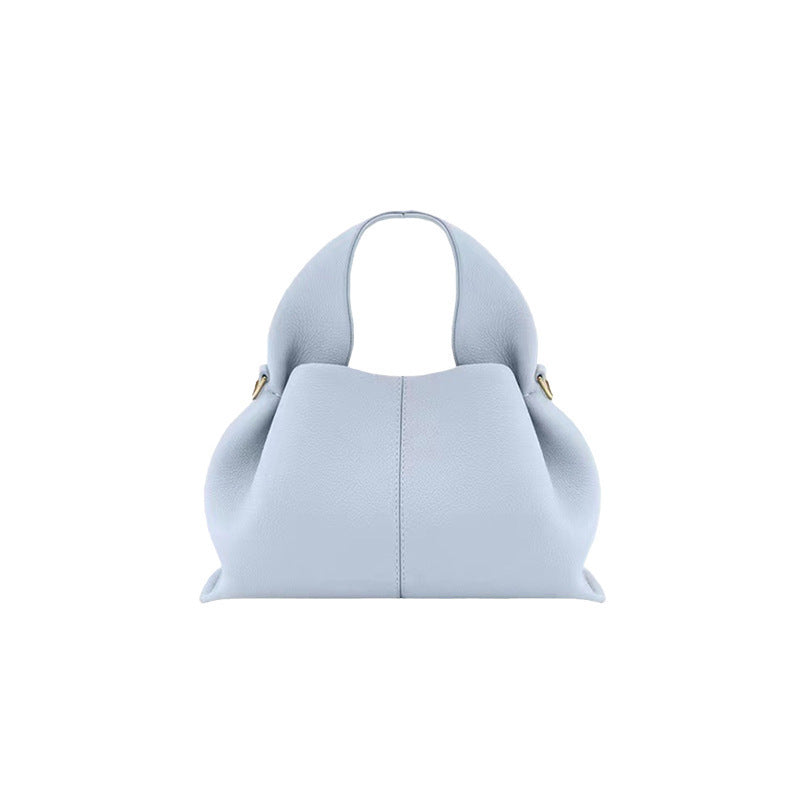 Pauline Cloud French Cowhide Design Dumpling Portable Women's Messenger Bag