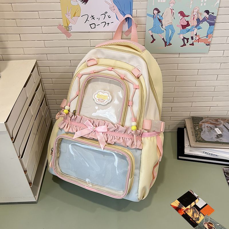 Junior High Good-looking Style Large Capacity Leisure Backpack