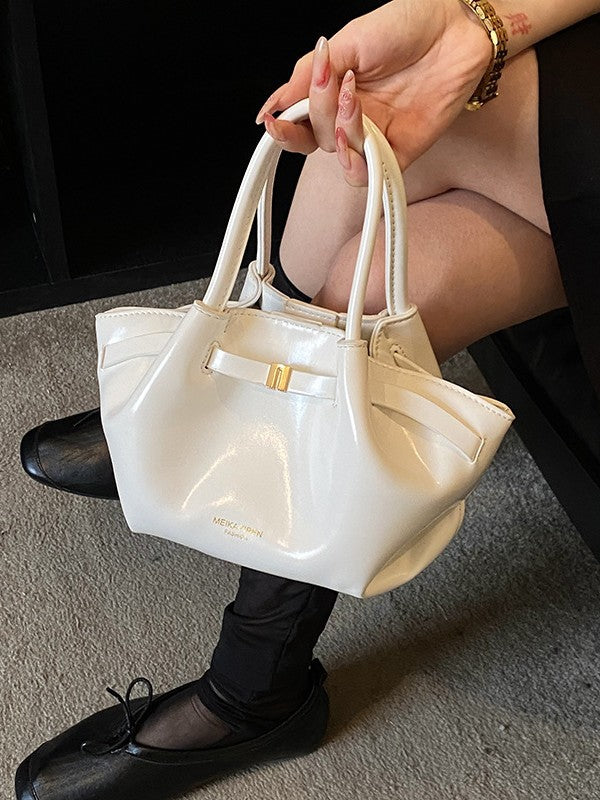 Spring Loose Large Capacity Portable Vegetable Basket Women's Shoulder Bag