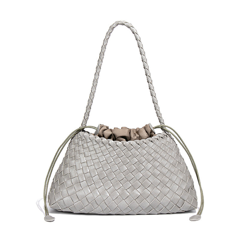 Women's Summer Vegetable Basket Macaron Woven Retro Bags