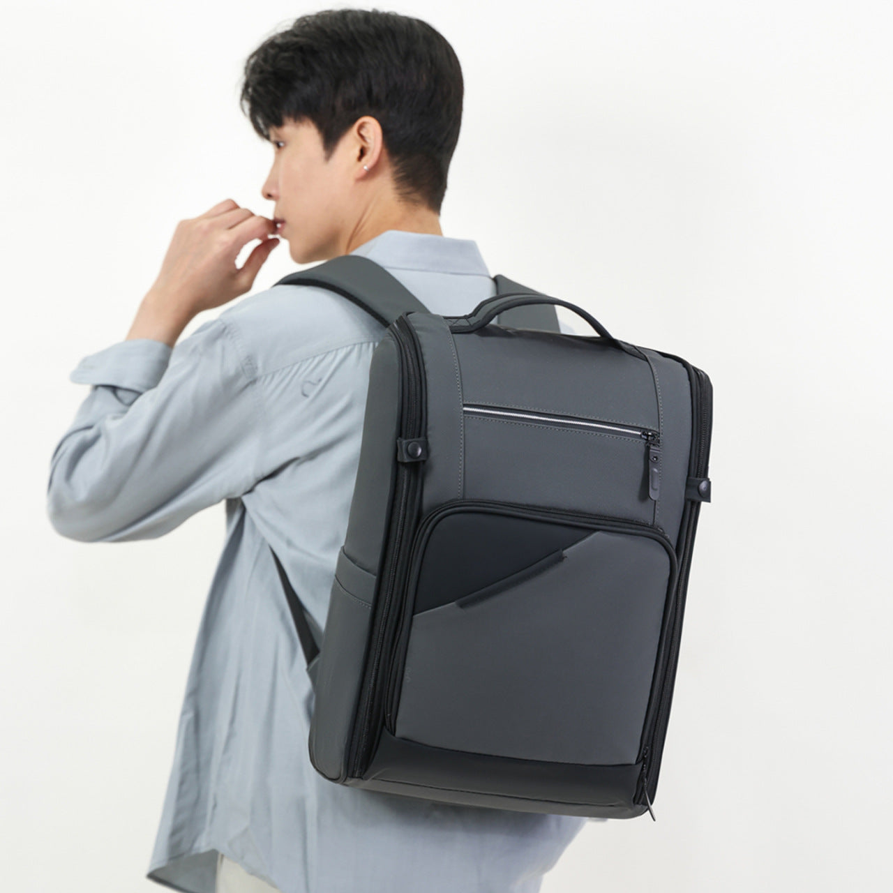 High-grade Commuter Large Capacity Simple Computer Business Backpack