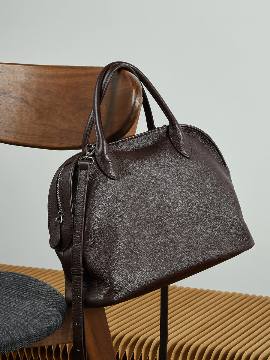Leather Fashion Shell Versatile Old Money Women's Messenger Bag