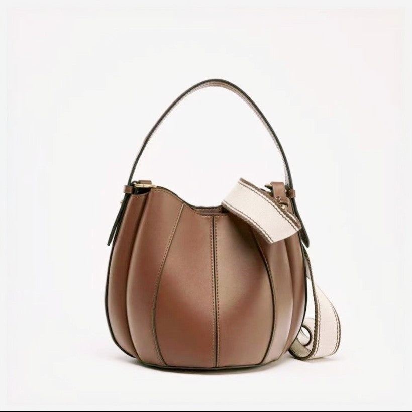 String Decoration Drawstring Fashionable Large Capacity Portable Women's Messenger Bag