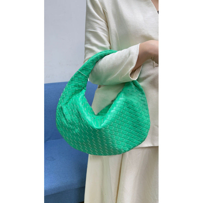 Knotted Woven Portable Underarm Fashion Large Bags
