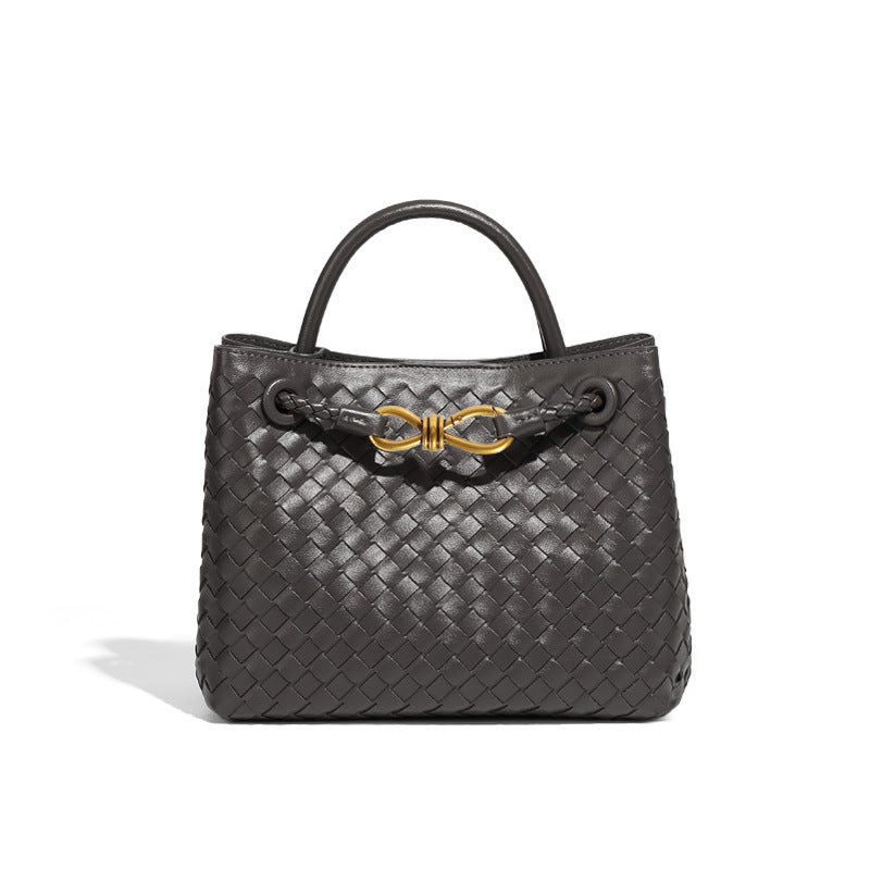 Women's High-grade Fashion Handmade Woven Texture Trendy Women's Handbag