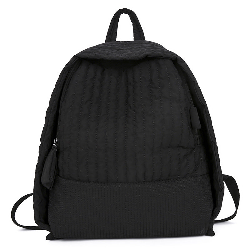 Women's Large Capacity Light Luxury Minority High Women's Backpack