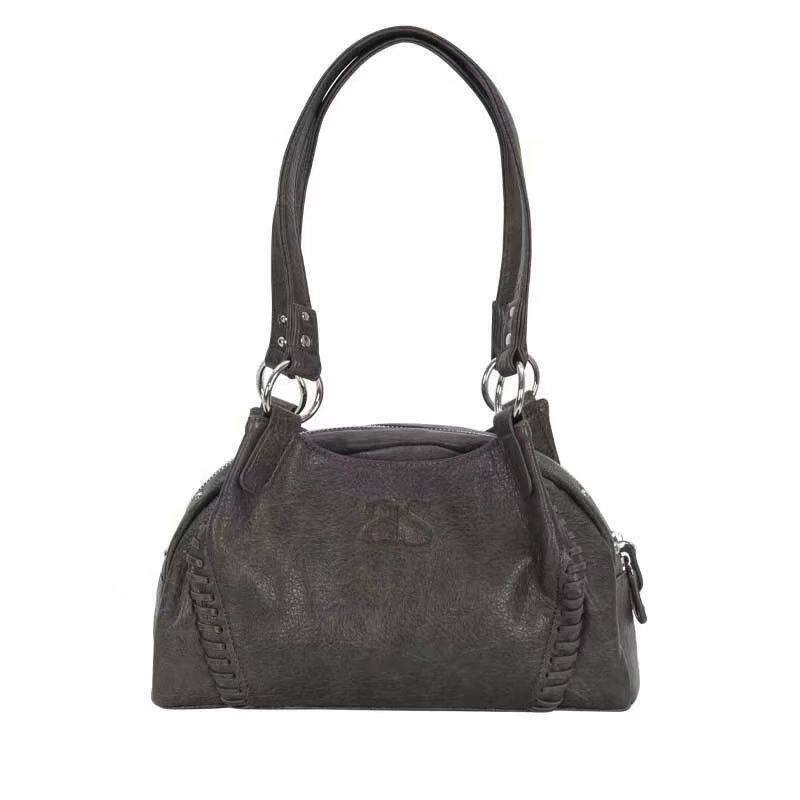 Women's Hobo Niche Retro Motorcycle Underarm Large Bags