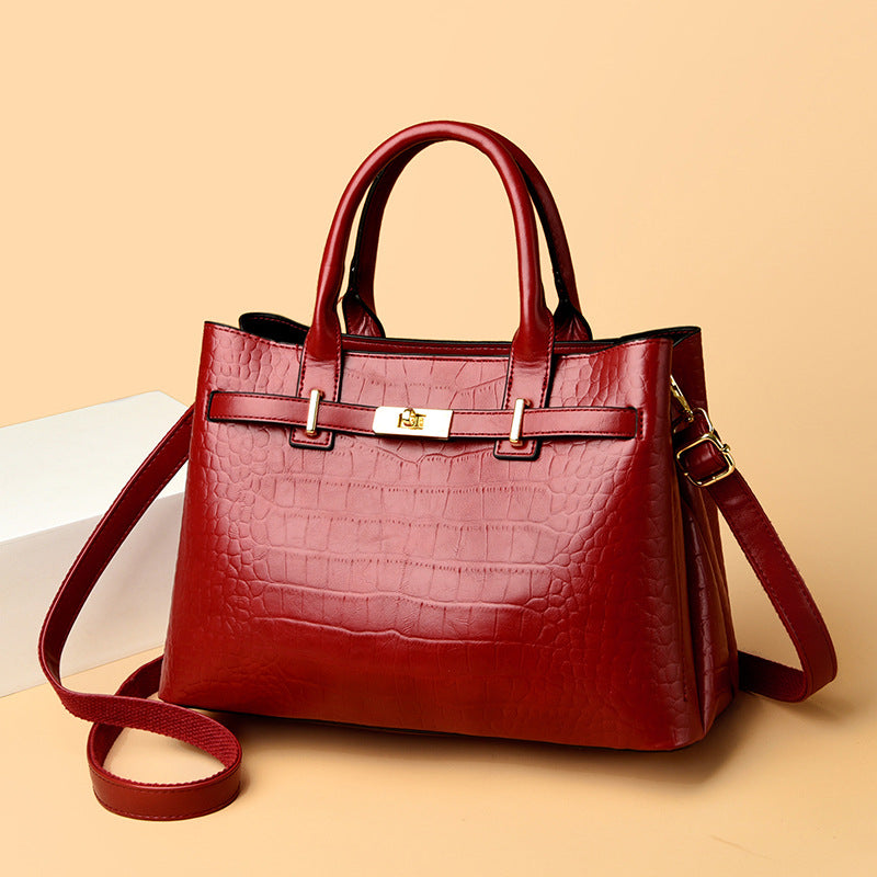 Stylish Women's Stone Pattern Elegant Lady Women's Handbag