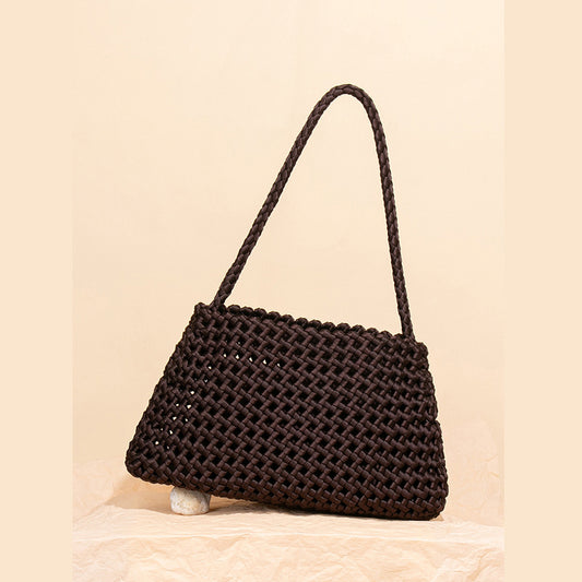 Hollow Knitted Woven Seaside Holiday Large Capacity Portable Windmill Knot Bags